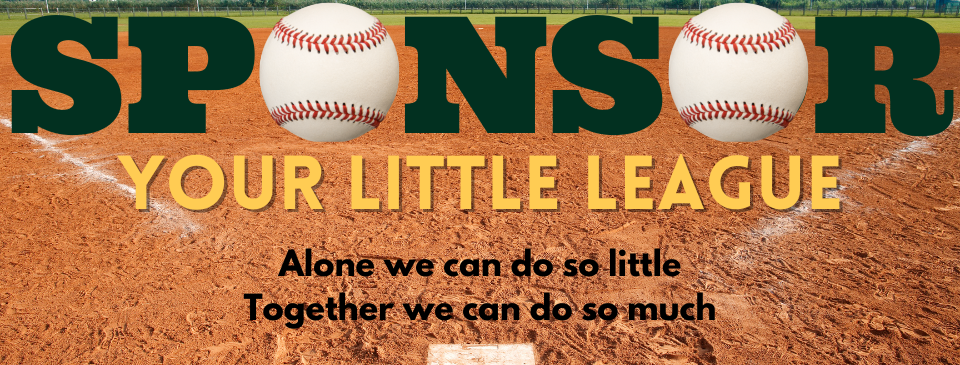 Sponsor your Little League!